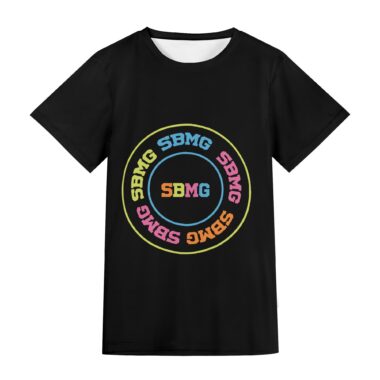 NEW SBMG LOGO black T-shirt #2